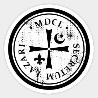 Knights Of Lazarus Discovery Of Witches Sticker